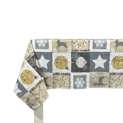 Nappe de NOËL RUSTIC NAF NAF HOME