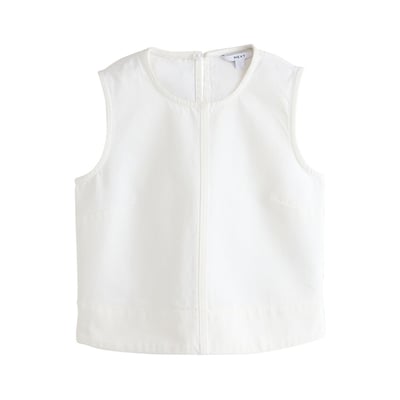 Top sans manches en denim NEXT