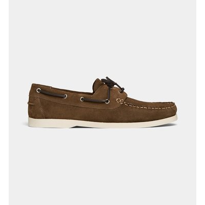 Chaussures Bateau Leon Cuir Velours COMPTOIR GL