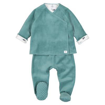 Velour 2-Piece Outfit LA REDOUTE COLLECTIONS