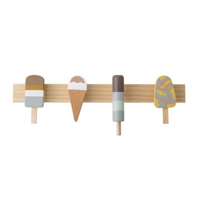 Portemanteau mural enfant bois  Zyon BLOOMINGVILLE