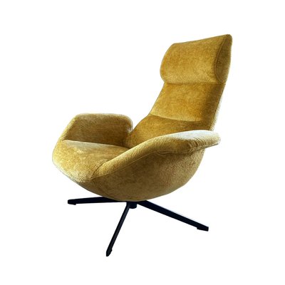 Fauteuil astucieux rotatif en tissu velours - ASTI MATHI DESIGN