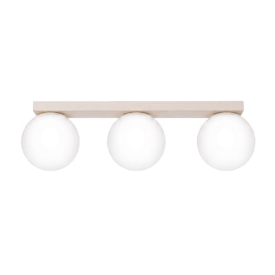 Plafonnier Acier Beige G9 3 Yoli EDEN