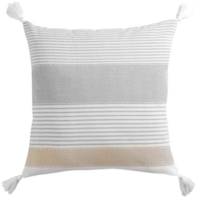Coussin Pompons Collection Iliades DOUCEUR D'INTÉRIEUR