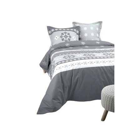 Housse de couette + taies Douceur Montagnarde EDEN
