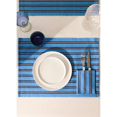 Sets de table en coton rayures multiples MANGO HOME