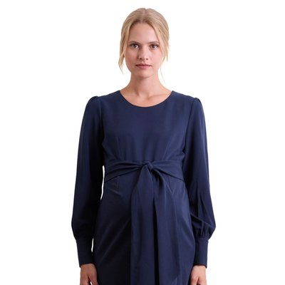 Robe longue de grossesse effet drapé VERTBAUDET