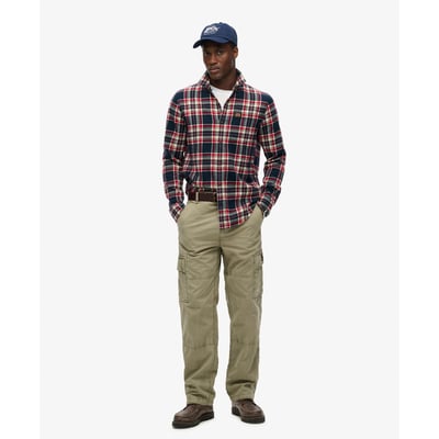 Pantalon cargo baggy en coton biologique SUPERDRY