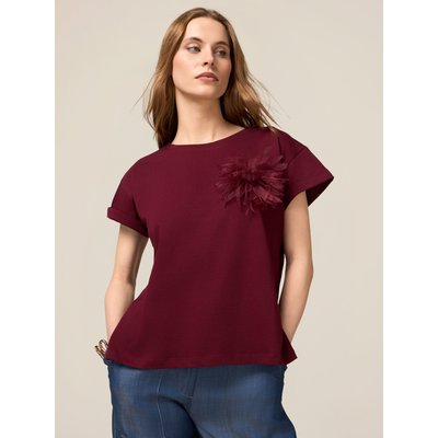T-shirt réalisé en jersey 100% coton OLTRE