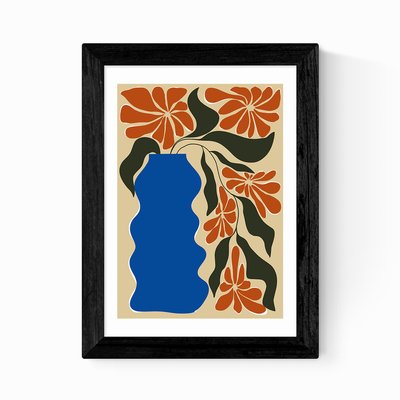Tropical Flower Pot Print EAST END PRINTS