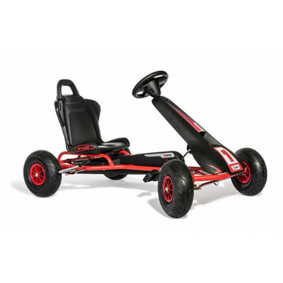 Kart à pédales rouge et noir Ferbedo GoKart AR 8R ROLLY TOYS