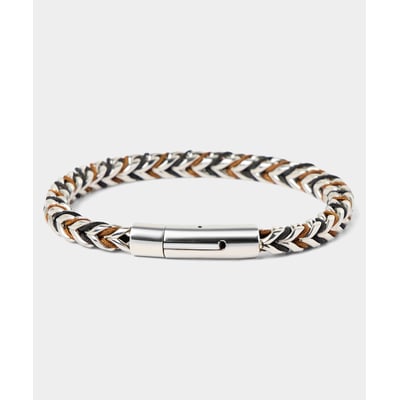 Bracelet Homme en Acier Inoxydable Tressé JOE BROWNS