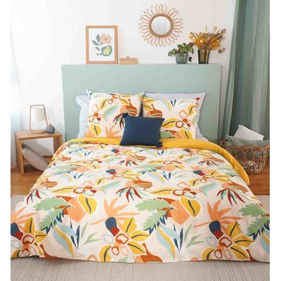 Parure housse de couette imprimée coton, Lucia C DESIGN HOME TEXTILE