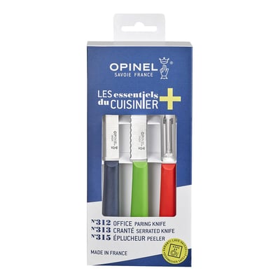 Coffret couteau trio Les Essentiels OPINEL