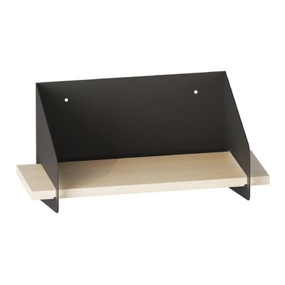 Etagère murale avec tablette en pin massif et Métal L40 cm - WREN CALICOSY