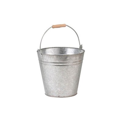 Seau rond en zinc et bois AUBRY GASPARD