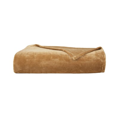 Couvre lit en polaire rose, CASTOR DESFORGES