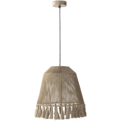 Suspension en jute naturel style bohème pour salon ou chambre RECOLLECTION