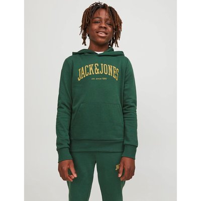 Свитшот с капюшоном из мольтона JACK & JONES JUNIOR