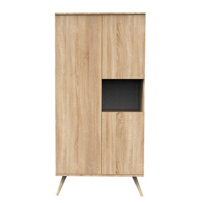 Armoire 3 portes 1 niche en bois SAUTHON