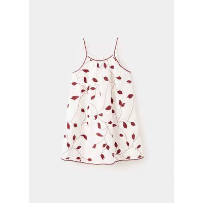 Robe à broderie florale MANGO BABY