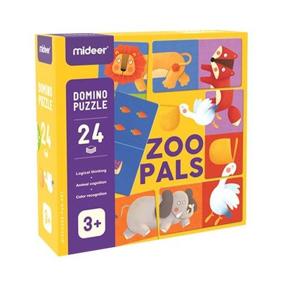 Dominos réversibles animaux MIDEER