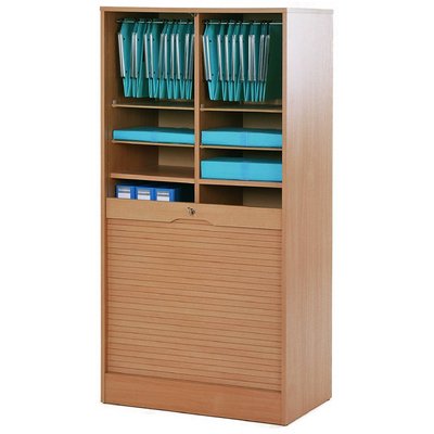 Classeur à rideau double H140 cm CAMIF