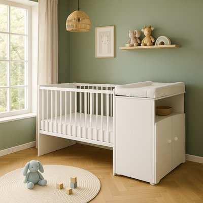 Lit bébé combiné évolutif BABY PRICE