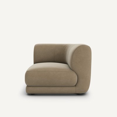 Hoekbank in fluweel, Sister design E.Gallina AM.PM