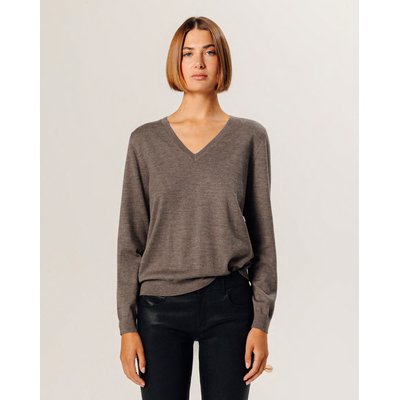 Pull col V en laine mérinos RODIER
