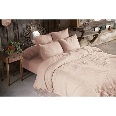 Housse de couette gaze de coton unie C DESIGN HOME TEXTILE