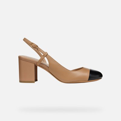 Escarpins Slinback en cuir Virnilisa 65 GEOX