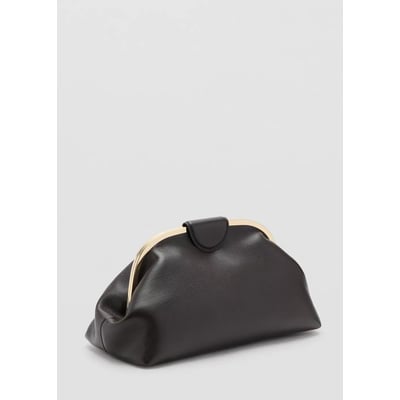 Grand sac pochette détails métalliques MANGO