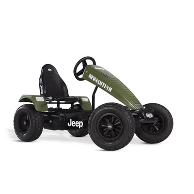 Kart à Pédales pour Enfants, 5+ Ans, Jeep Revolution XL BFR-3 BERG TOYS
