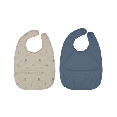 Bavoir en polyester recyclé Mini OYOY LIVING DESIGN