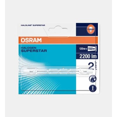 Tube R7s Halogène Éco Crayon 150w - 2200 Lm OSRAM