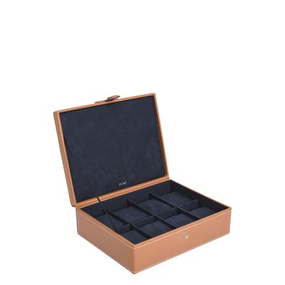 Coffret 8 montres en cuir LE TANNEUR