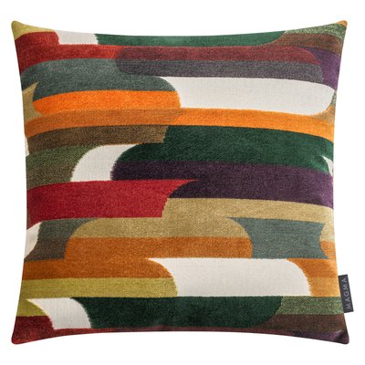 Housse de coussin jacquard velours FINITO MAGMA HEIMTEX