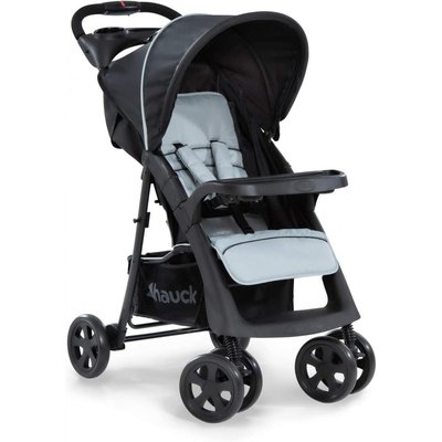 Poussette Shopper Poussettes Shopper Neo II Caviar/Argent HAUCK