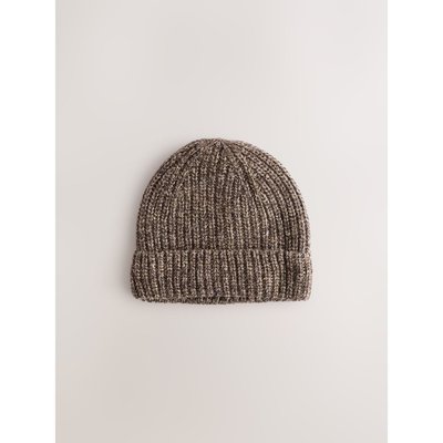 Bonnet en maille torsadée mouchetée NEXT