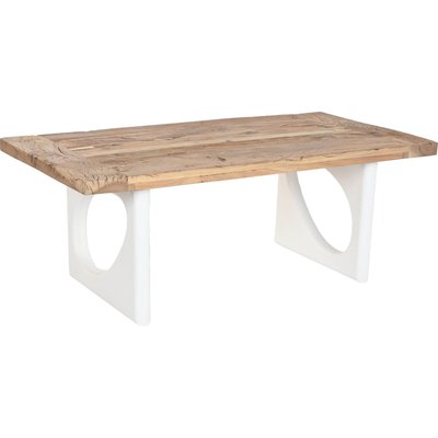 Table basse bois recyclé mango  élégance naturelle RECOLLECTION
