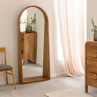 Grand miroir en bois de manguier  MARLEY MADE IN MEUBLES 