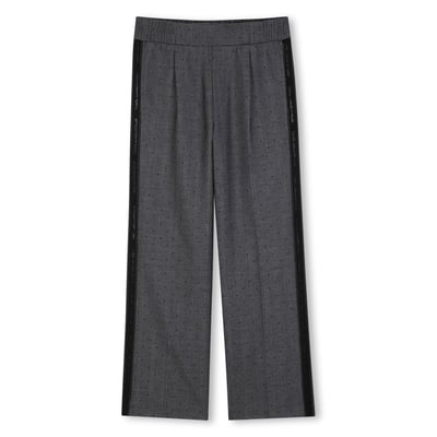 Pantalon en flanelle KARL LAGERFELD KIDS