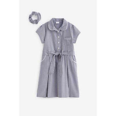 Robe d'école vichy et chouchou NEXT