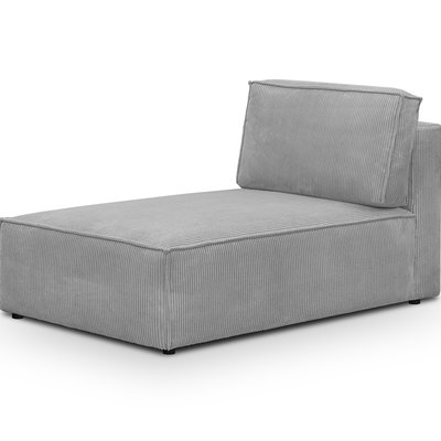 Méridienne modulable en velours côtelé - HARPER MOD HOMIFAB