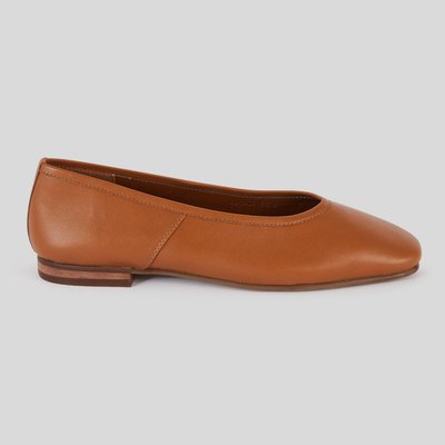 Ballerines, cuir responsable MONOPRIX