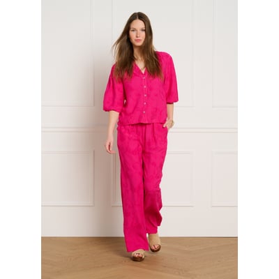 Pantalon brodé fluide LOLALIZA