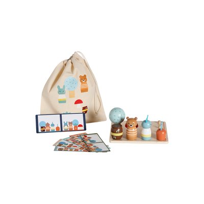 Jeu de repérage Les amis de la forêt en bois FSC® VERTBAUDET