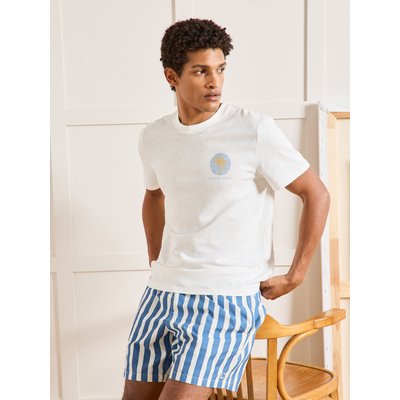 T-shirt coton biologique motif devant dos CYRILLUS