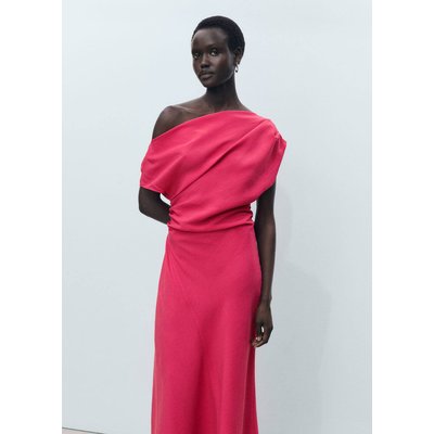 Robe modal asymétrique MANGO